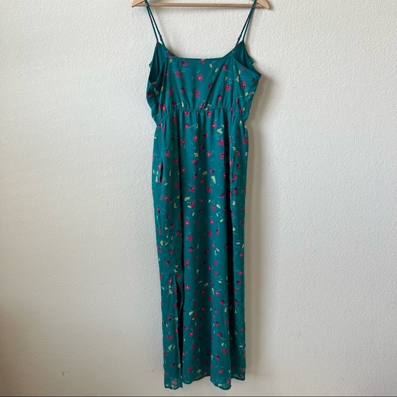 I Heart Robson Green Floral Maxi Dress - Picture 6 of 8